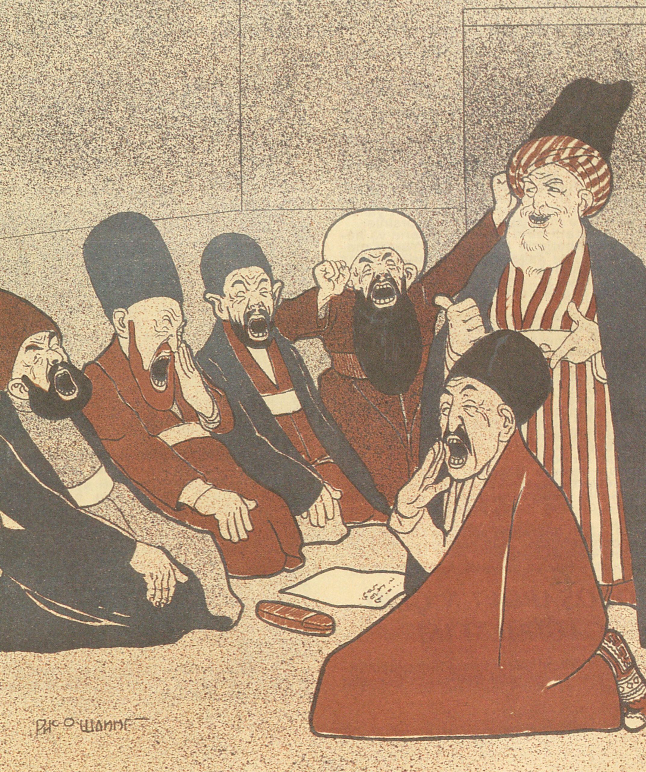 Yawning Clerics