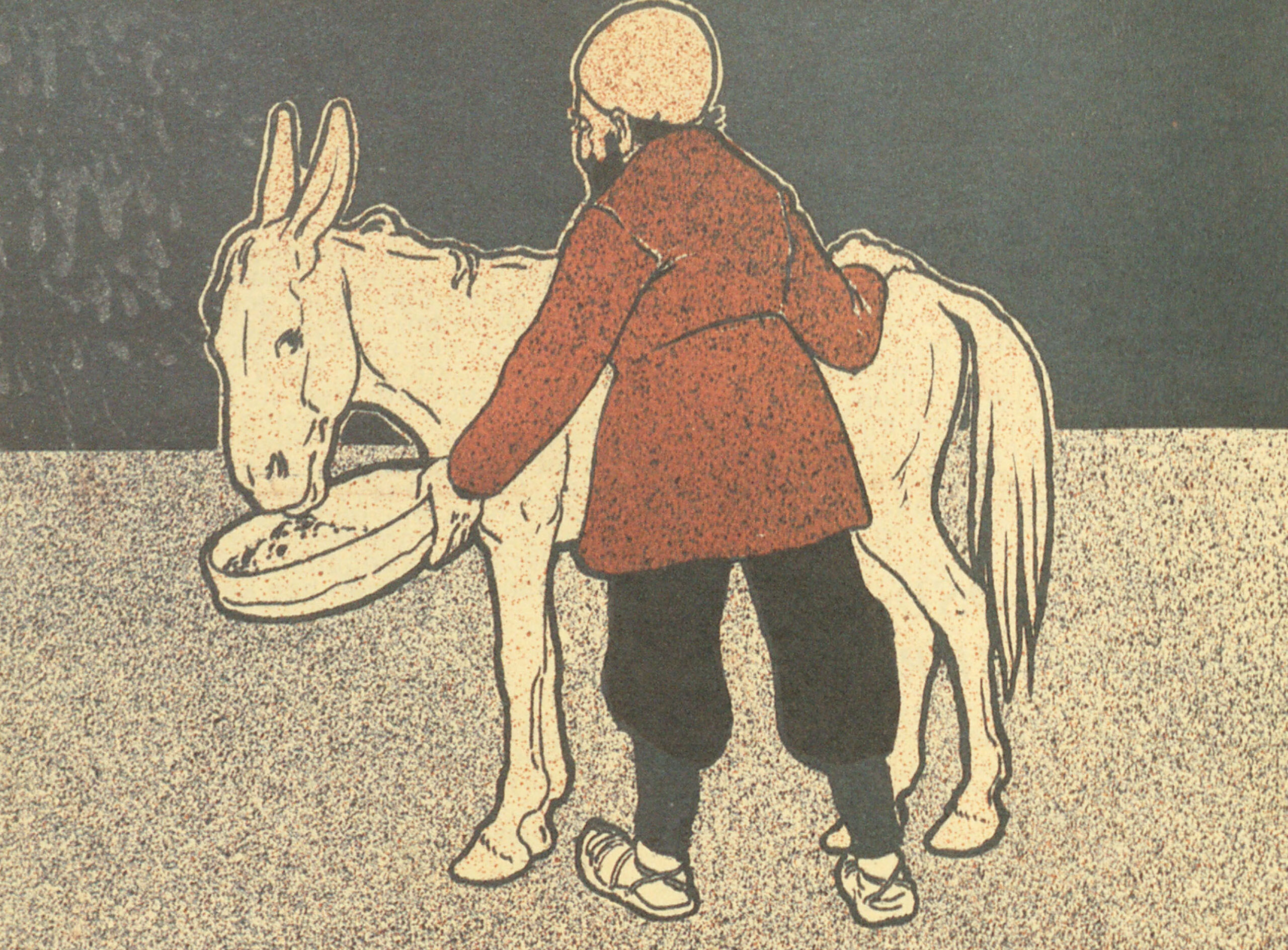 The Man and His Donkey