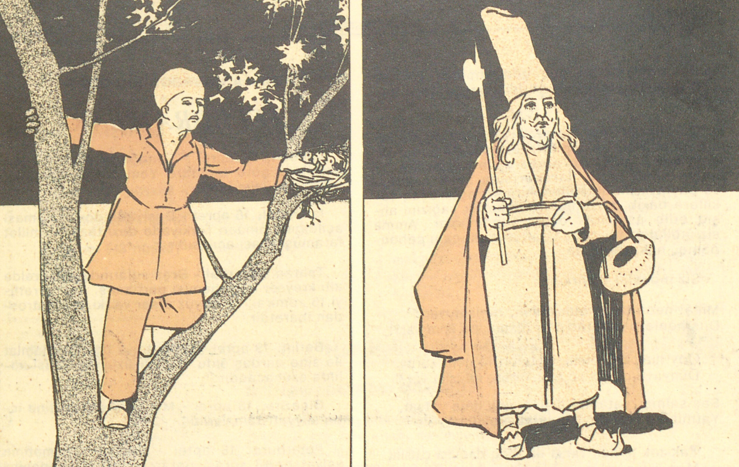 First Two Stages in the Development of a Molla