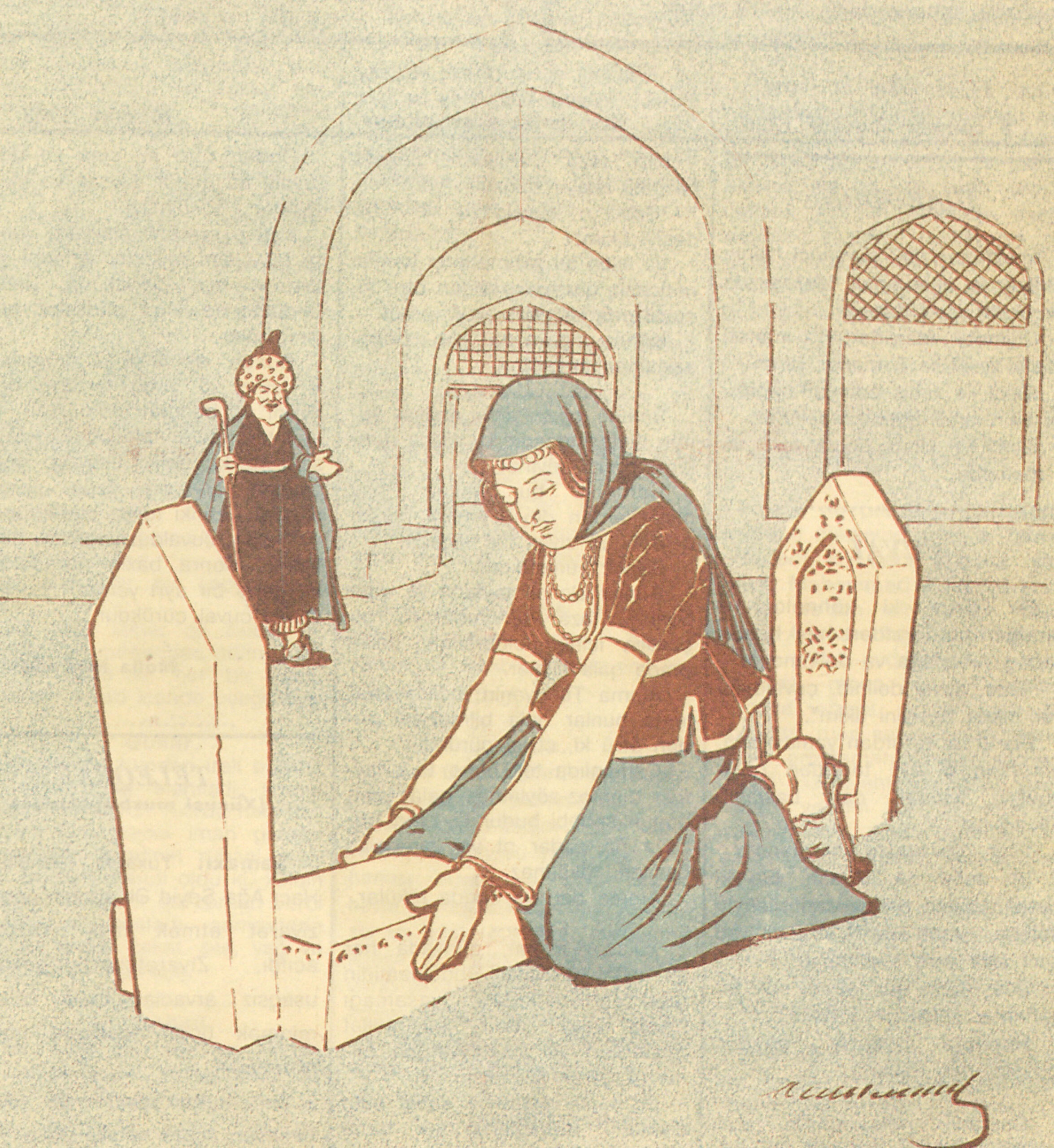 A Woman In Mourning