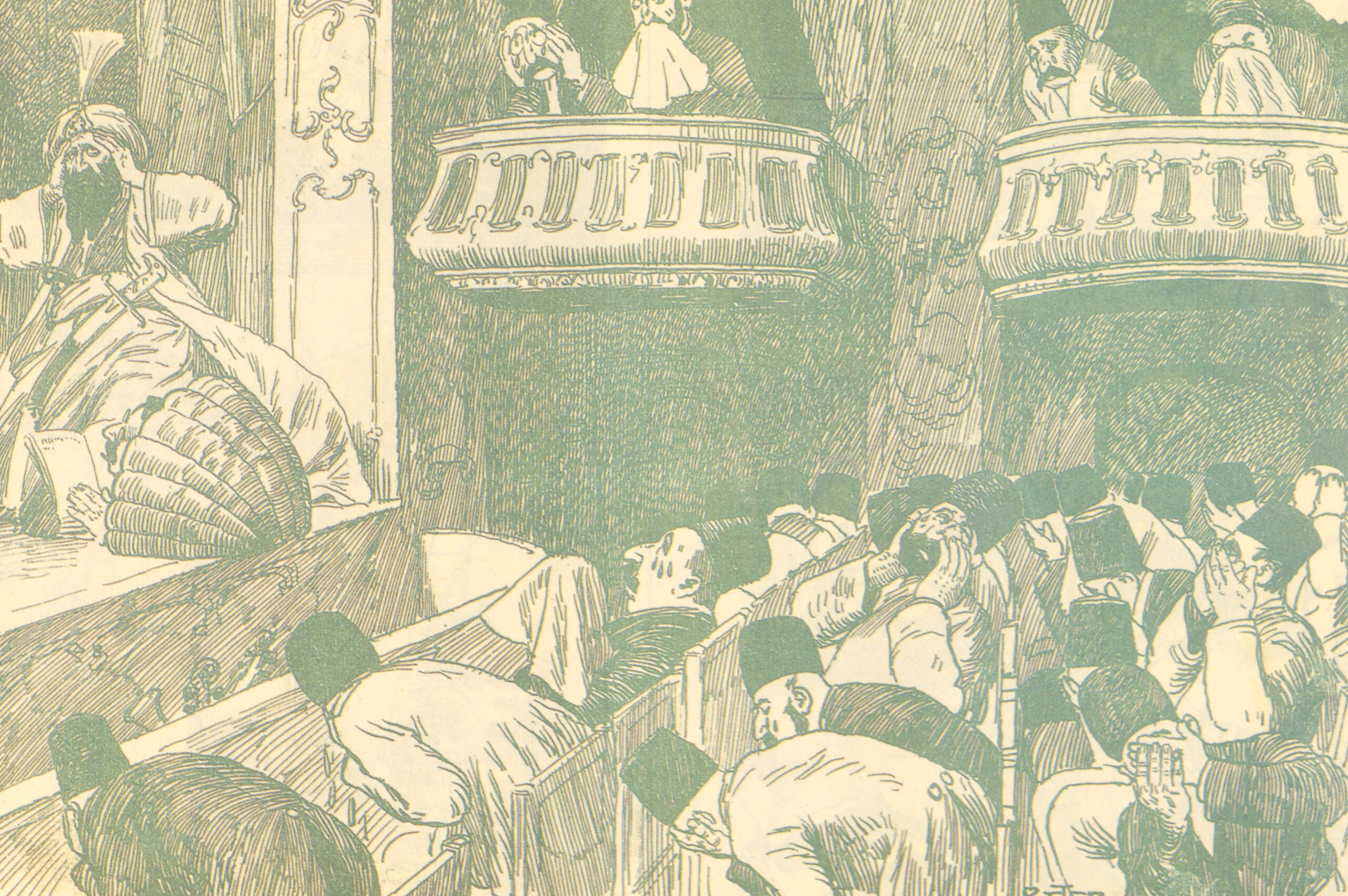 In the Tiflis Theatre a Tragedy Plays