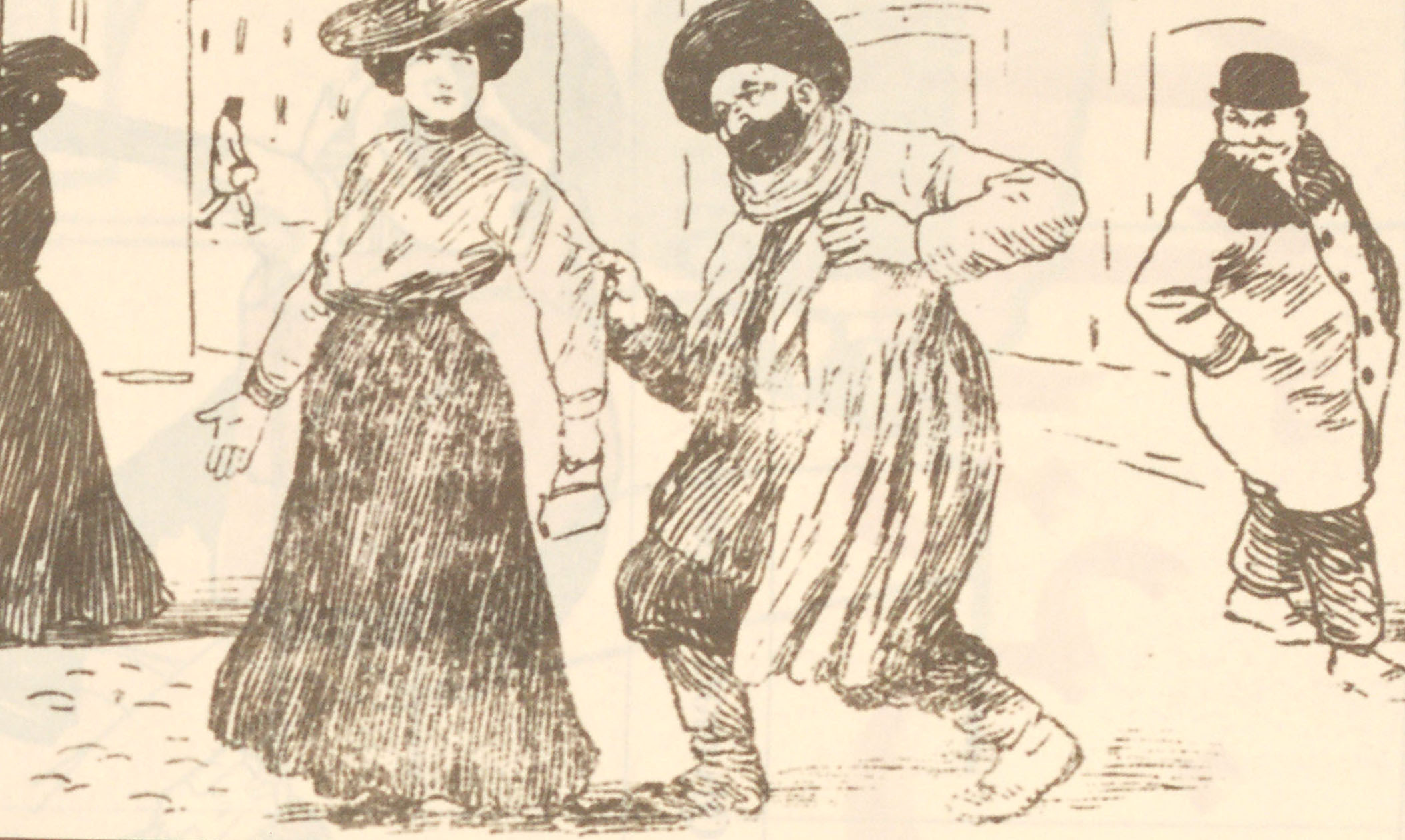 Grabbing A Woman