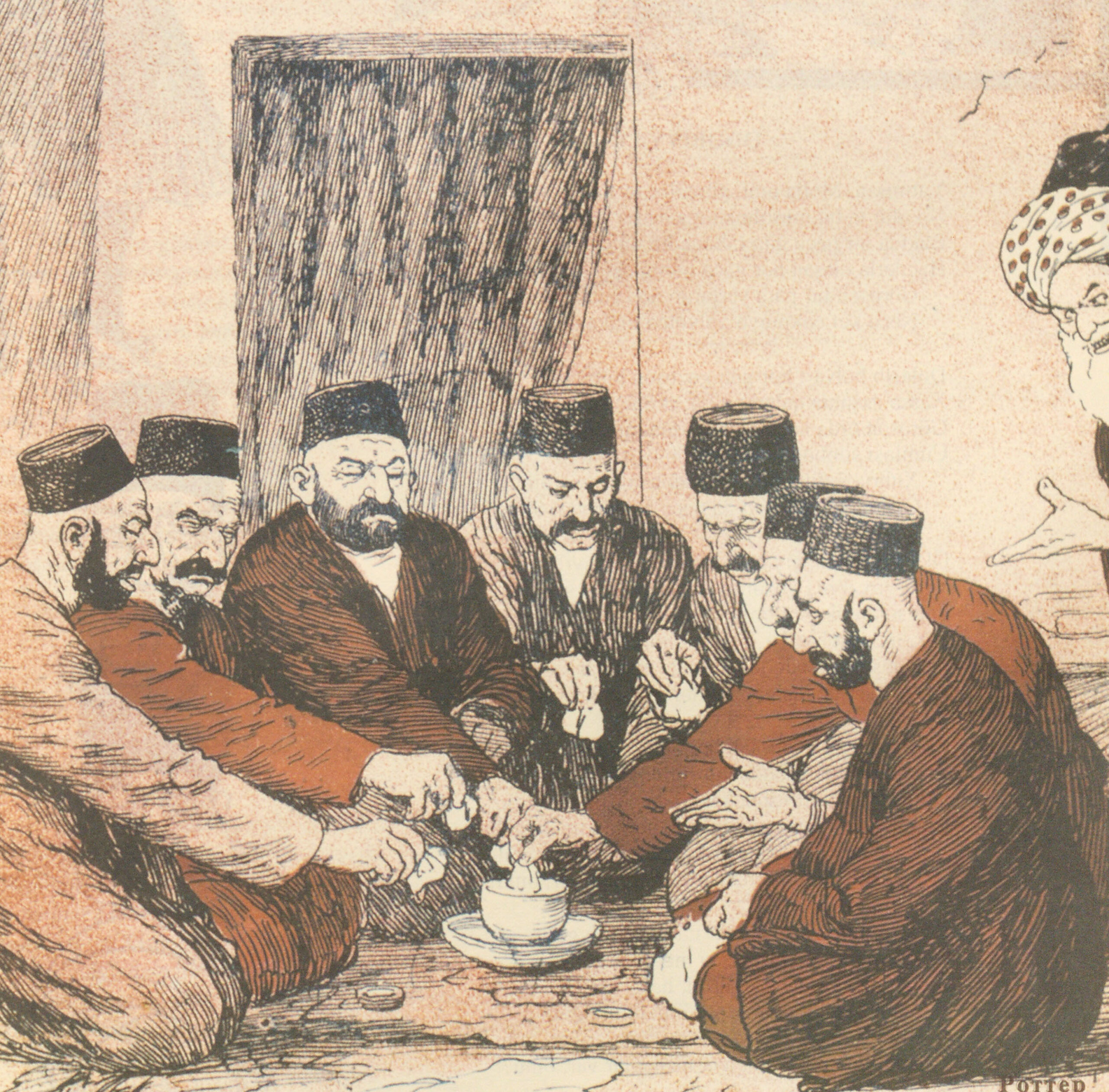 Merchants Get Together in the Evening