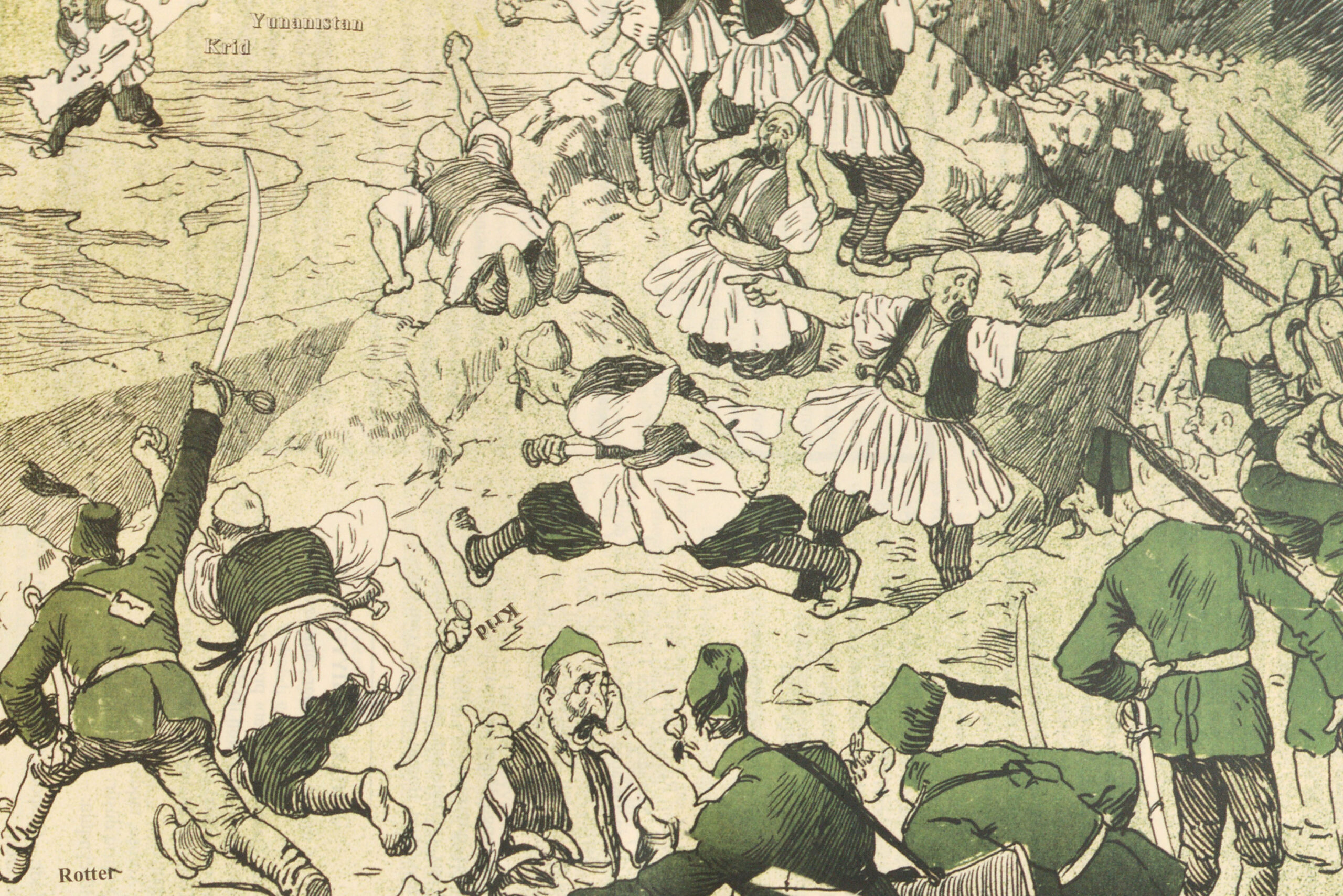 Albanians and Turks Upset Over Crete