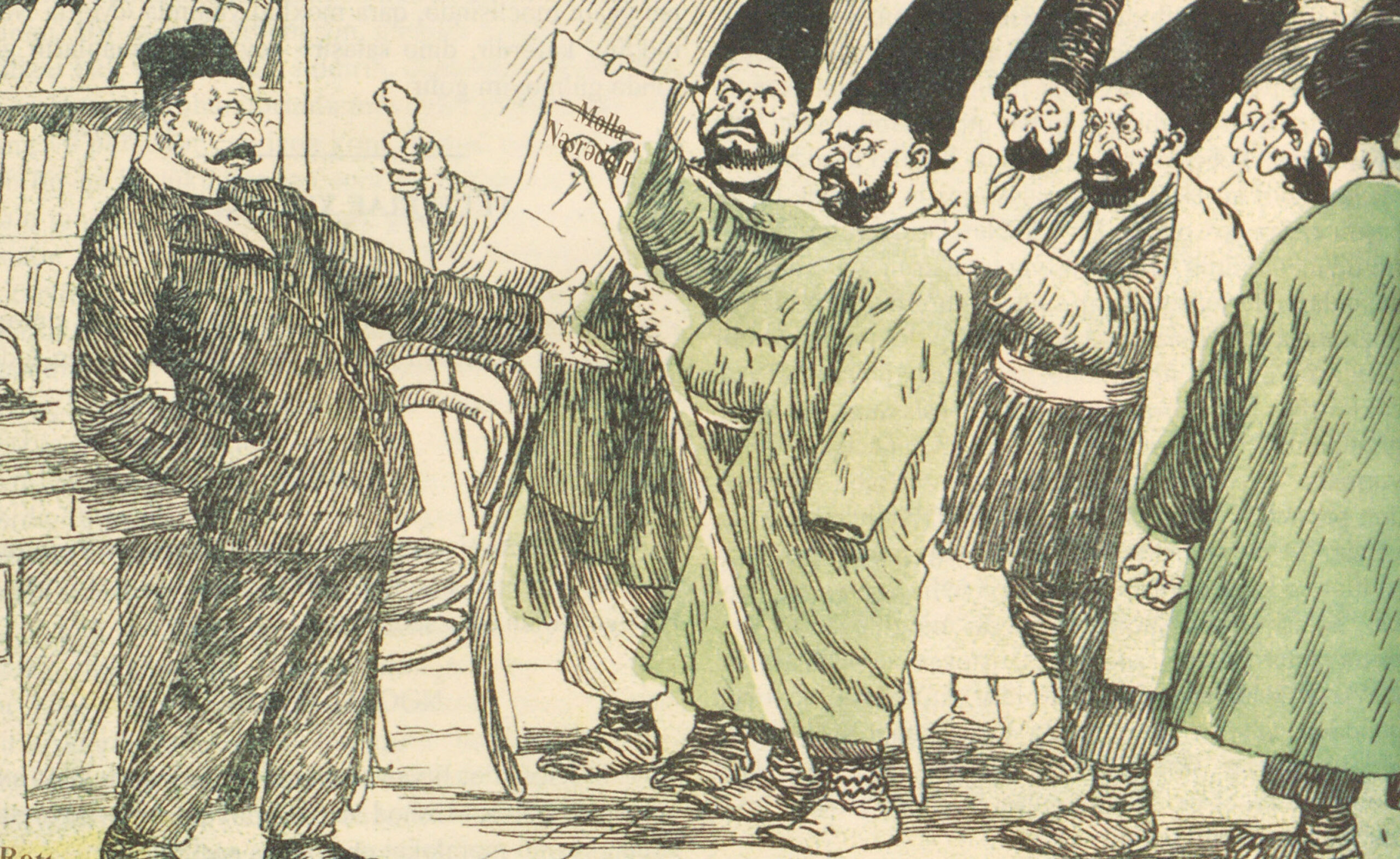 Sufis at the Newspaper Office