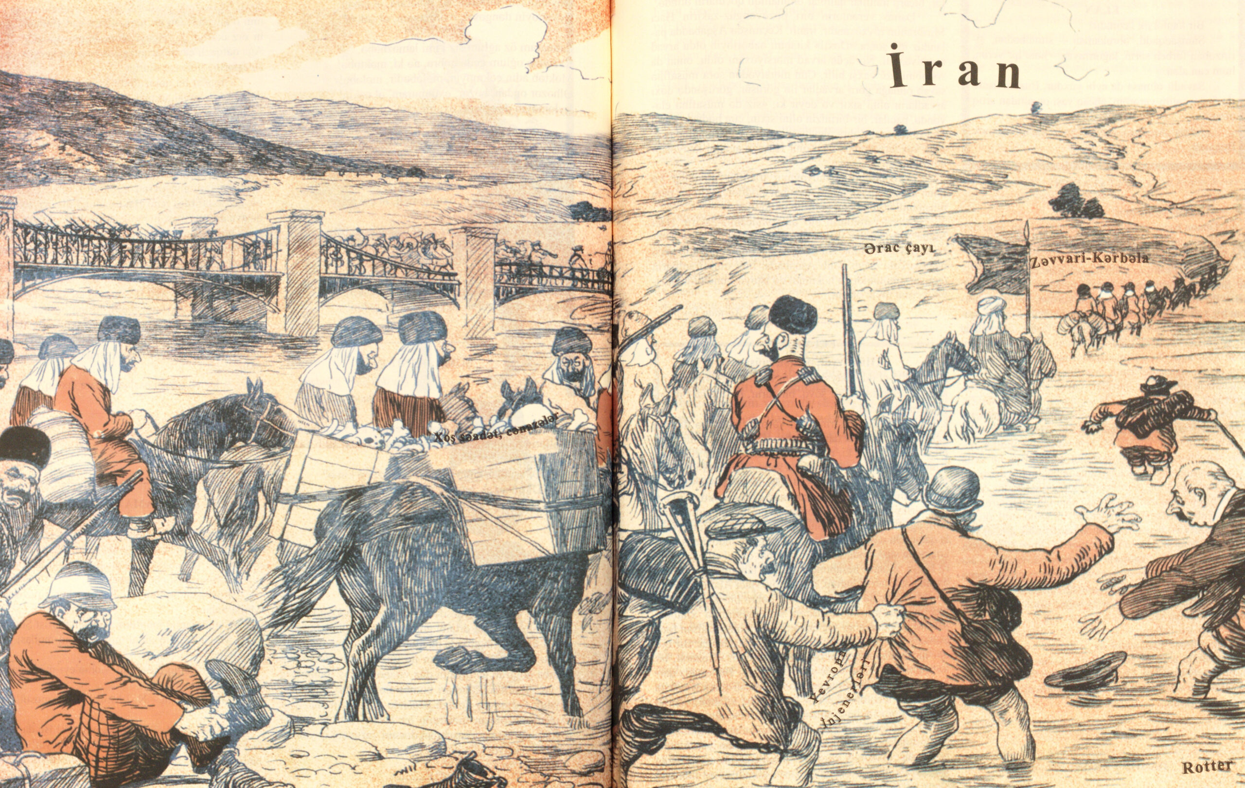 Crossing the Aras River