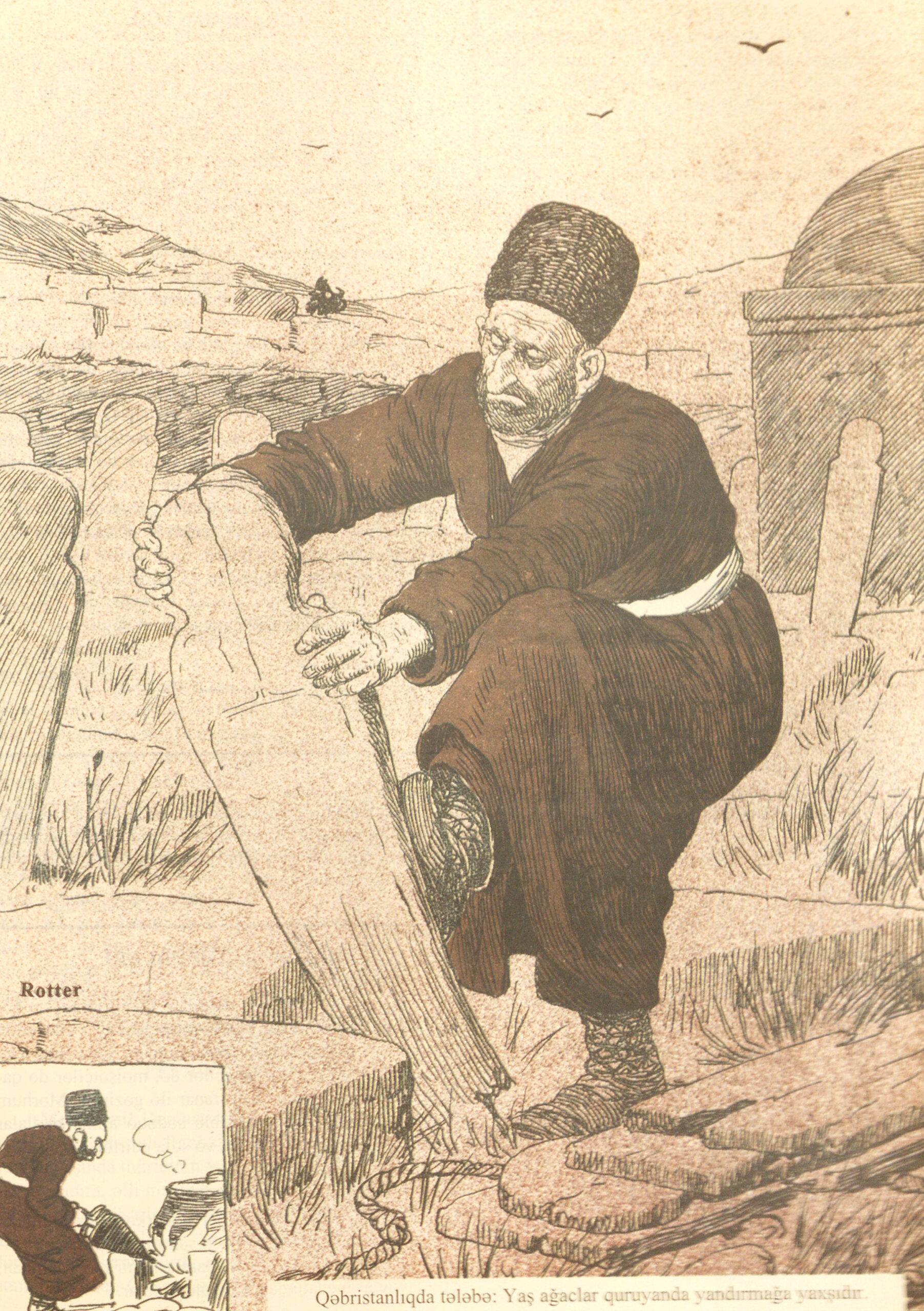 Stealing Wooden Grave Markers
