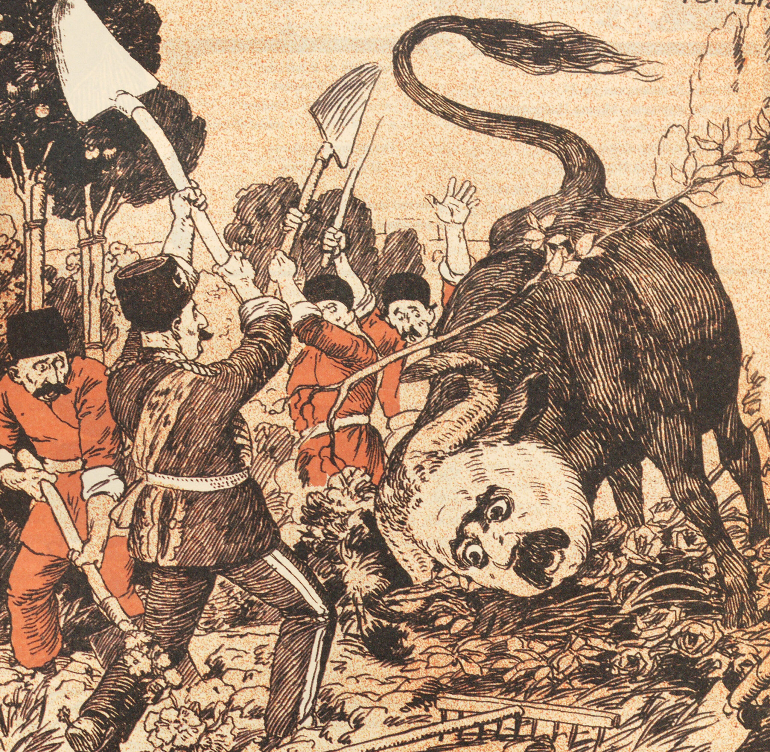 A Bull in the Rose Garden