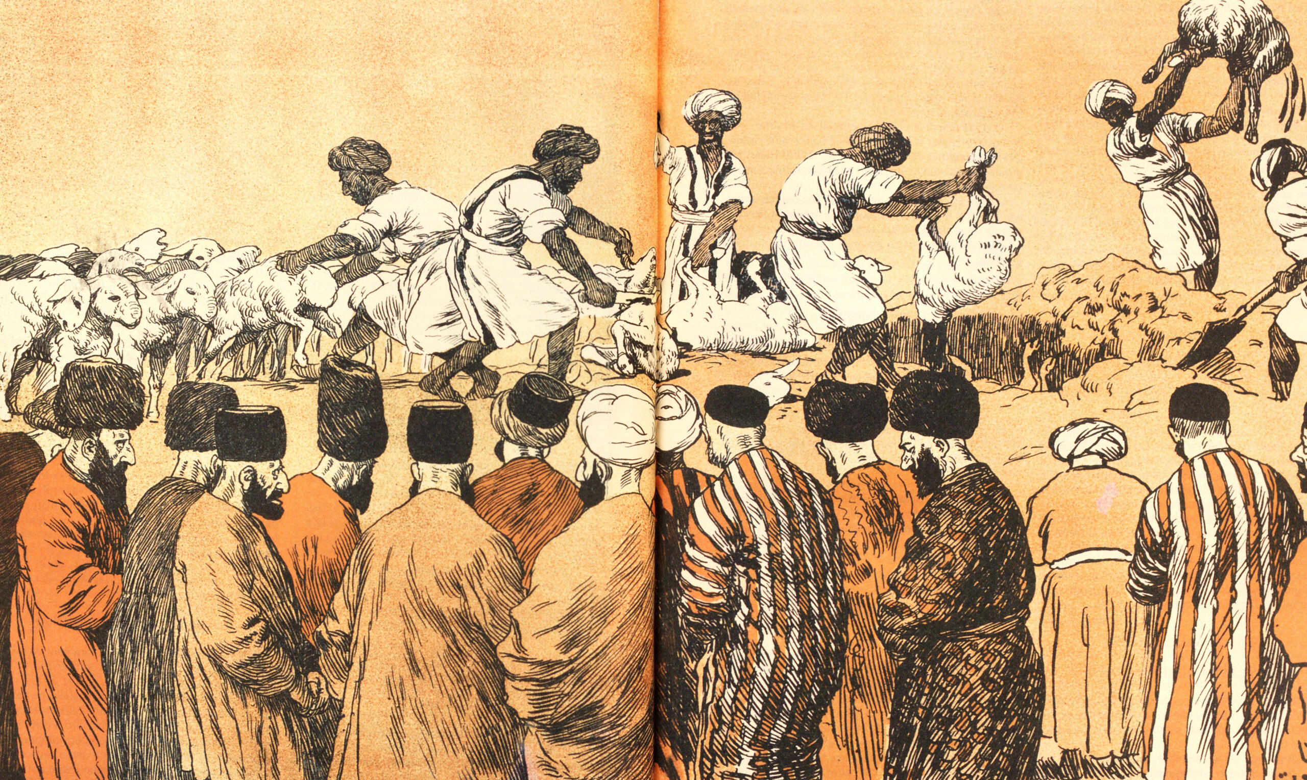 During the Pilgrimage in Mecca Pilgrim Sacrifices Are Disposed of in a Ditch