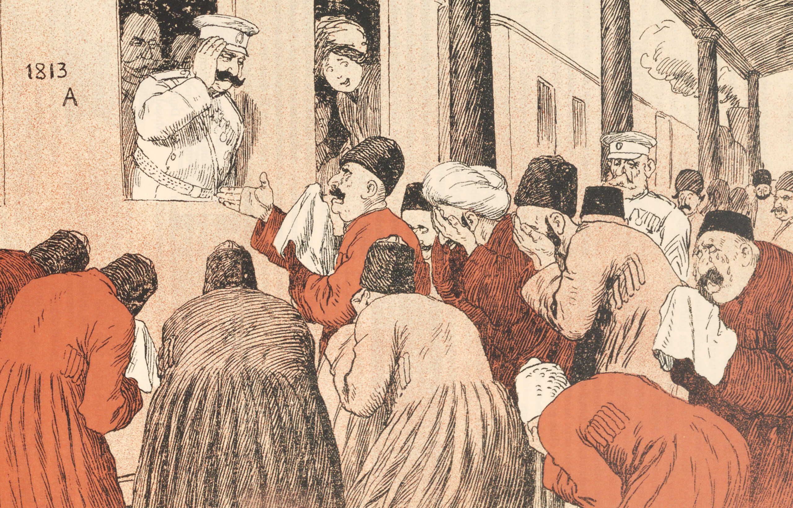 Leaving on a Red Train