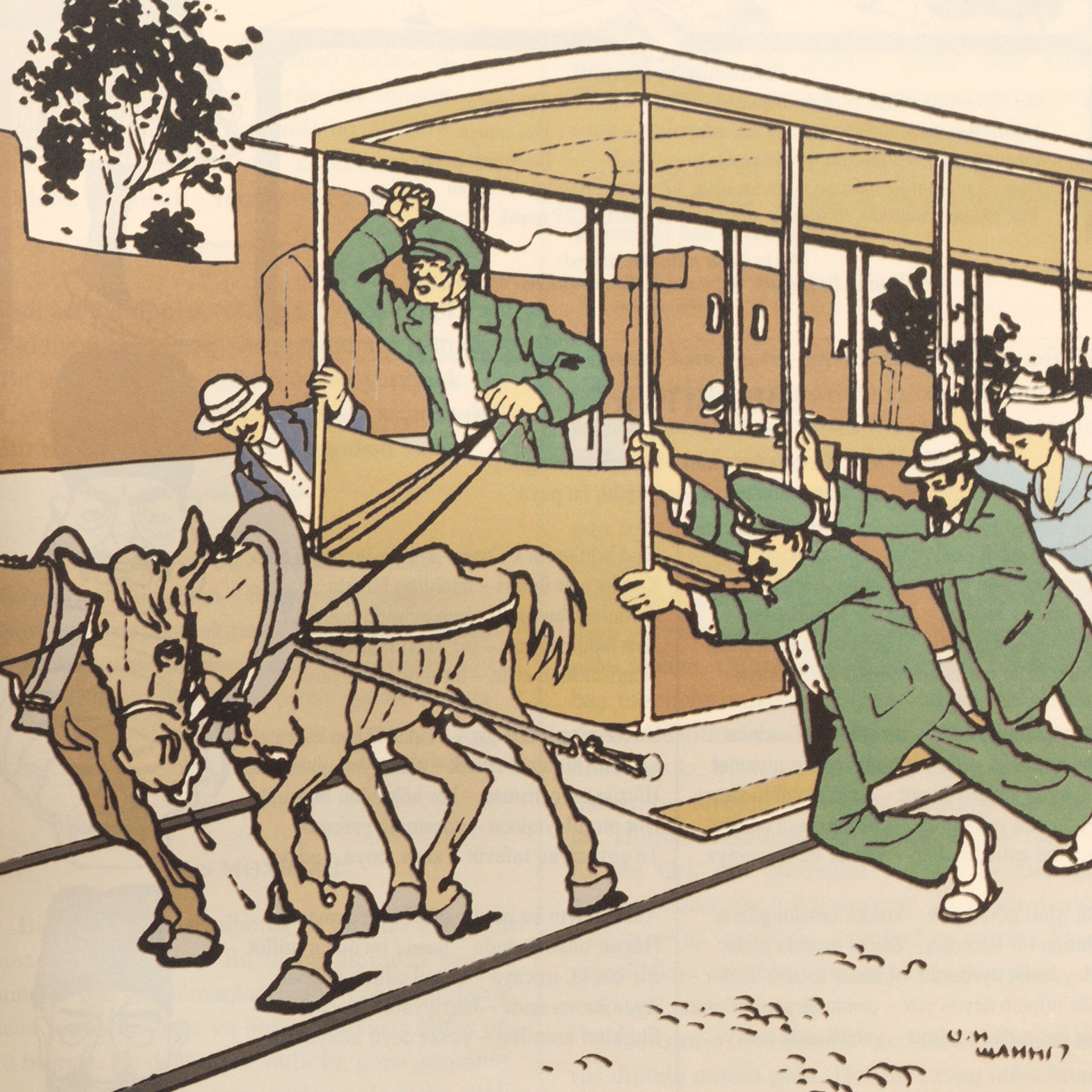 On the Tram