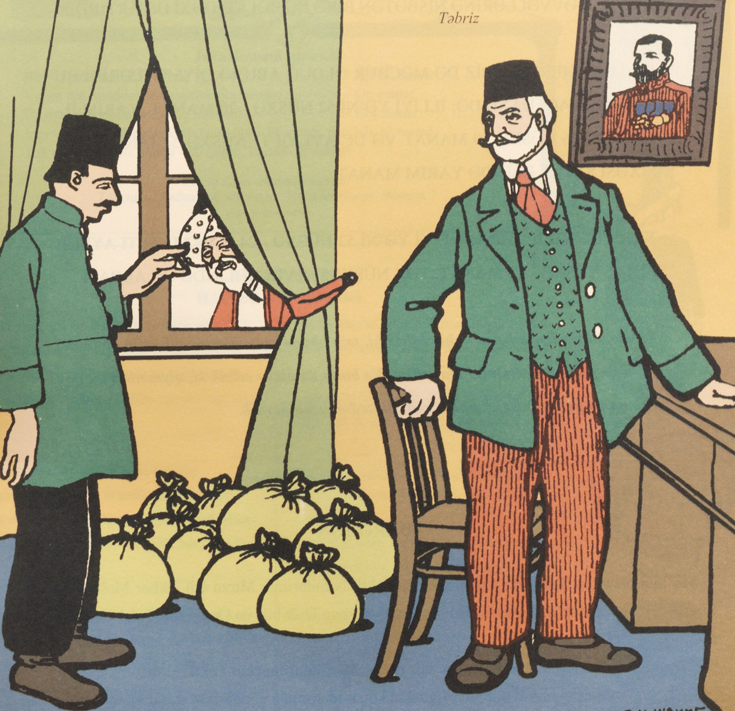 Nǝsrǝddin Spies on a Discussion